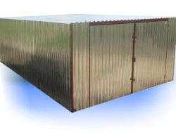 Garaż blaszany standard 4x6