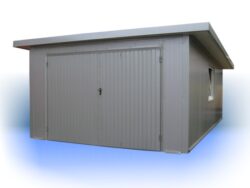 Garaż ocieplany z płyty warstwowej 4x6