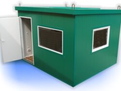 Stróżówka 3x3 z płyty warstwowej