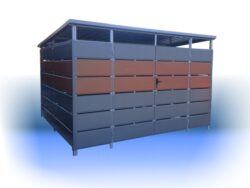Wiata śmietnikowa panelowa 3,50×3,00